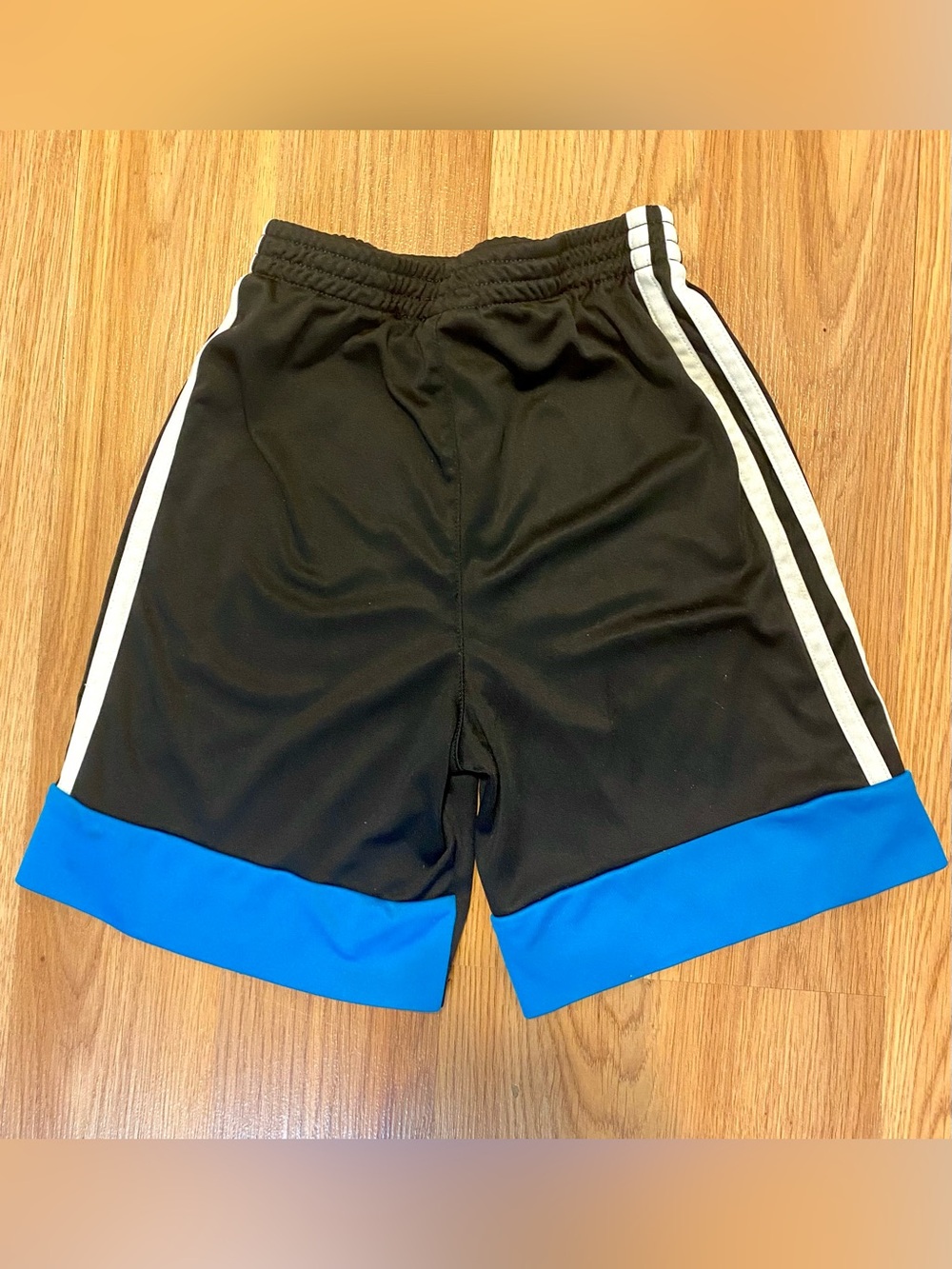 ππ€ ADIDAS MATCHING SET FOR BOYS SIZE 4T! TANKTOP AND SHORTS BLUE STRIPES 2 PIECE - Picture 6 of 9